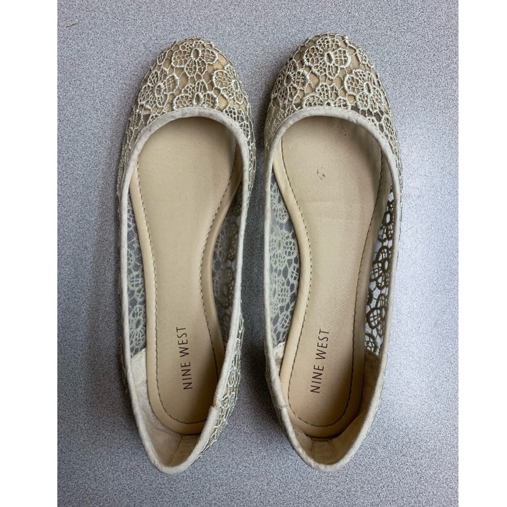 Nine West Lace Flats